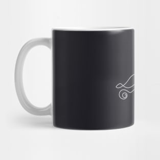 Awesome Line Art Design Mug